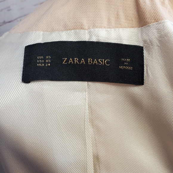 Zara blazer peach color - Picture 6 of 7